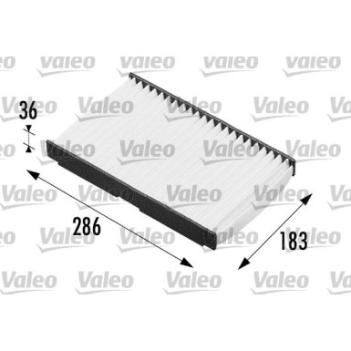 Valeo Filter, Innenraumluft VALEO ESSENTIAL 698664