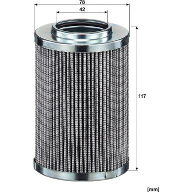 Filter, Arbeitshydraulik HD 825/2