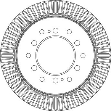 TRW Bremsscheibe DF4484