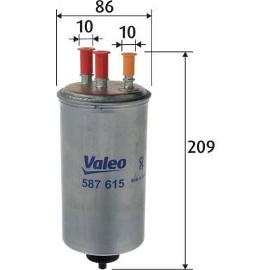 Kraftstofffilter 587615 Kraftstofffilter 587615