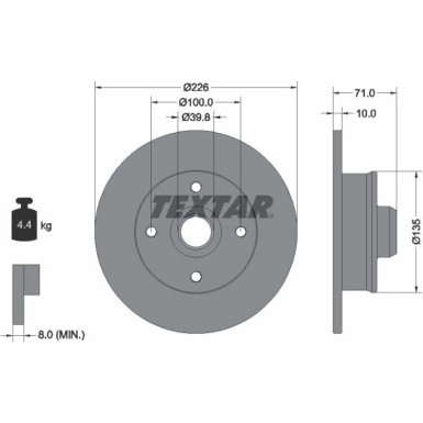 Bremsscheibe 92041803