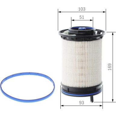 Kraftstofffilter F 026 402 207 Kraftstofffilter F 026 402 207