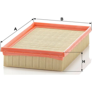 MANN-FILTER C 2579 Luftfilter MANN-FILTER C 2579 Luftfilter
