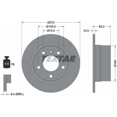 Bremsscheibe 92076703