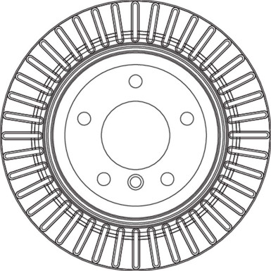 TRW Bremsscheibe DF4802 TRW Bremsscheibe DF4802