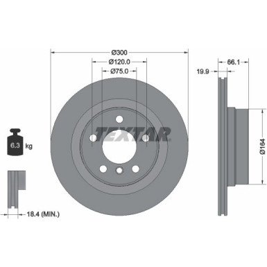 Bremsscheibe 92257203 Bremsscheibe 92257203