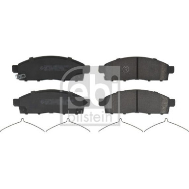 FEBI BILSTEIN 16624 Bremsbeläge