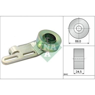 INA Spannrolle, Keilrippenriemen 531 0239 10