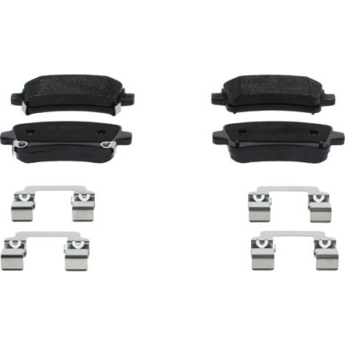 BOSCH Bremsbelagsatz, Scheibenbremse 0 986 494 586 BOSCH Bremsbelagsatz, Scheibenbremse 0 986 494 586