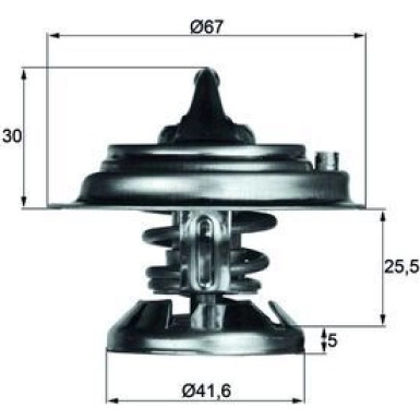 Thermostat, Kühlmittel TX 29 85D Thermostat, Kühlmittel TX 29 85D