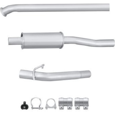 Hella Mittelschalldämpfer Easy2Fit – PARTNERED with Faurecia 8LC 366 025-731