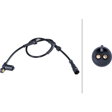 Sensor, Raddrehzahl 6PU 010 039-971