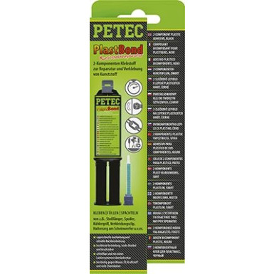 PETEC 98325 Reparatursatz, Kunststoffreparatur -40°C +140°C°C, schwarz 24ml