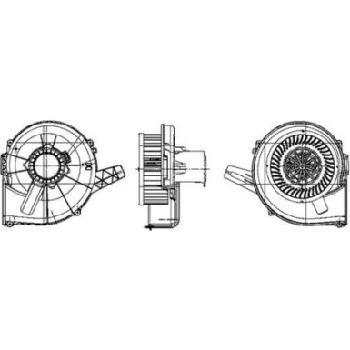 Mahle Innenraumgebläse BEHR Premium Line AB 20 000P