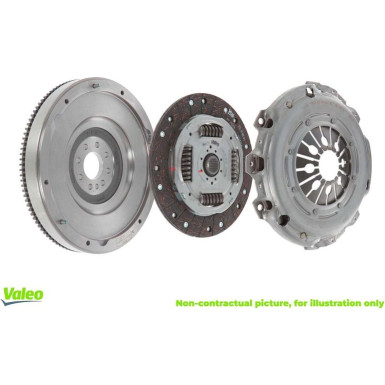 Valeo 835166 Kupplungssatz Umrüstsatz mit Hochleistungskupplung