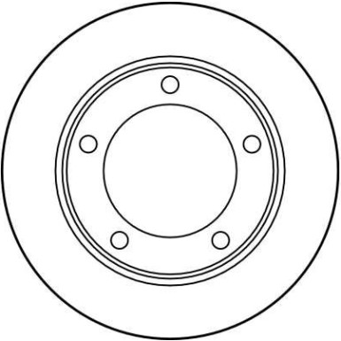 TRW Bremsscheibe DF1725 TRW Bremsscheibe DF1725