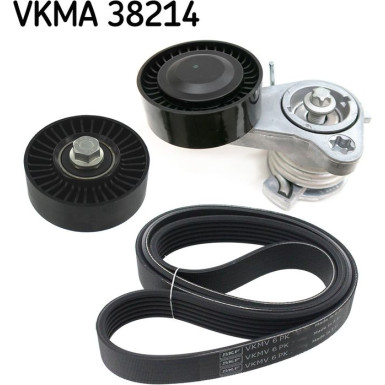 SKF Keilrippenriemensatz VKMA 38214