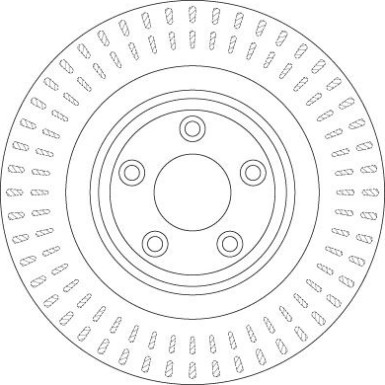 TRW Bremsscheibe DF6295