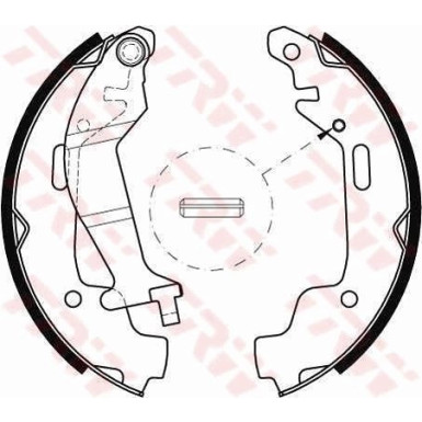 TRW Bremsbackensatz GS8468 TRW Bremsbackensatz GS8468