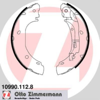 Zimmermann Bremsbackensatz 10990.112.8 Zimmermann Bremsbackensatz 10990.112.8