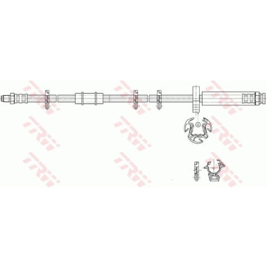 TRW Bremsschlauch PHB293