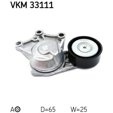 SKF Spannrolle, Keilrippenriemen VKM 33111