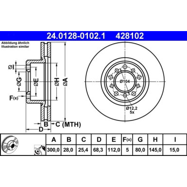Bremsscheibe 24.0128-0102.1