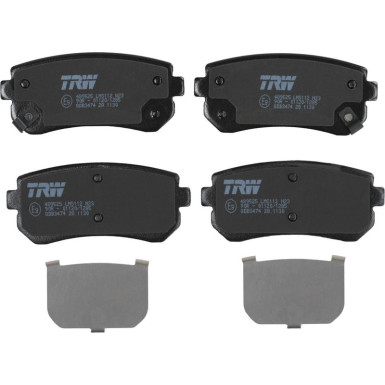 TRW Bremsbelagsatz, Scheibenbremse COTEC GDB3474 TRW Bremsbelagsatz, Scheibenbremse COTEC GDB3474
