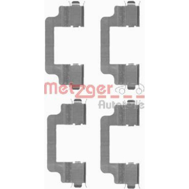Metzger Zubehörsatz, Scheibenbremsbelag 109-1727