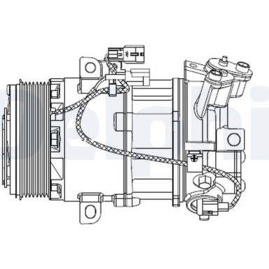 Kompressor, Klimaanlage CS20550 Kompressor, Klimaanlage CS20550
