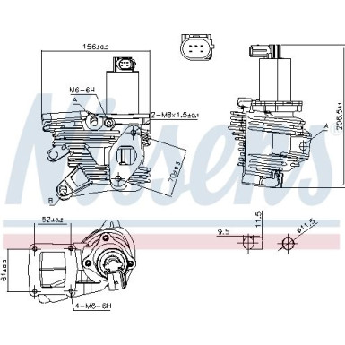 AGR-Ventil 98189 AGR-Ventil 98189