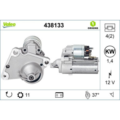 Valeo Starter VALEO ORIGINS 438133