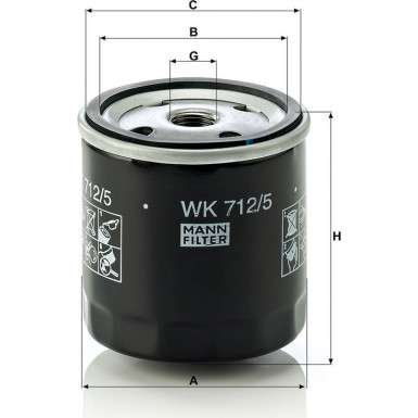 Kraftstofffilter WK 712/5