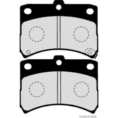 Herth+Buss Jakoparts Bremsbelagsatz, Scheibenbremse J3606020