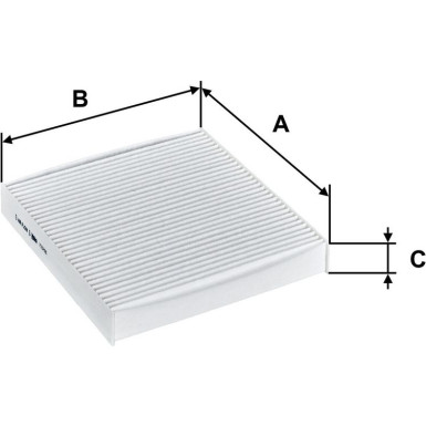 Valeo Filter, Innenraumluft VALEO ESSENTIAL 715755