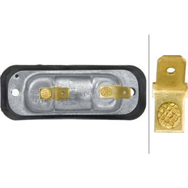 Hella Kennzeichenleuchte 2KA 001 378-207 Hella Kennzeichenleuchte 2KA 001 378-207