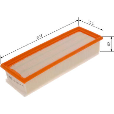 BOSCH F 026 400 459 Luftfilter
