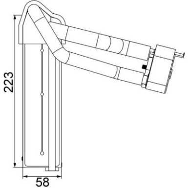 Mahle Verdampfer, Klimaanlage BEHR Premium Line AE 97 000P