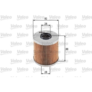 Valeo Ölfilter 586543