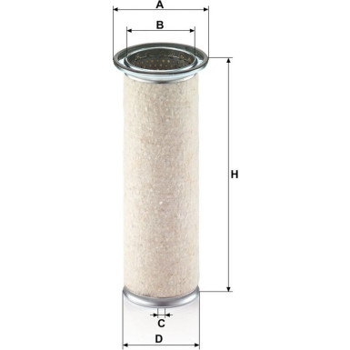 Sekundärluftfilter CF 950 Sekundärluftfilter CF 950