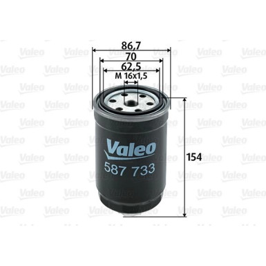 Valeo Kraftstofffilter 587733