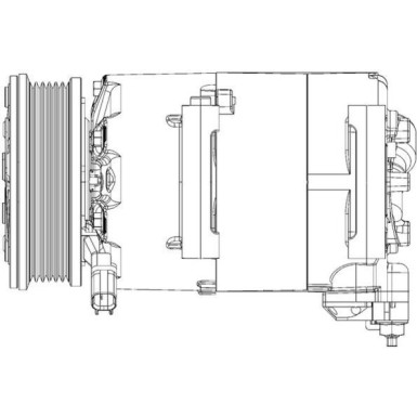 Kompressor, Klimaanlage ACP 310 000P Kompressor, Klimaanlage ACP 310 000P