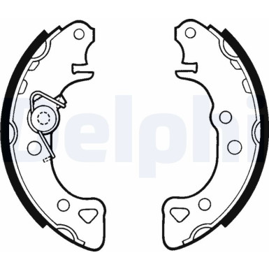 Bremsbackensatz LS1319 Bremsbackensatz LS1319