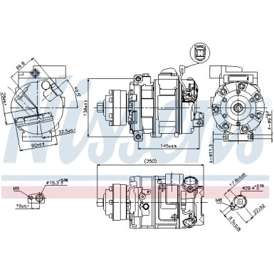 Kompressor, Klimaanlage 89418 Kompressor, Klimaanlage 89418