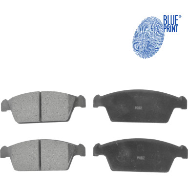 Blue Print Bremsbelagsatz, Scheibenbremse ADG042102