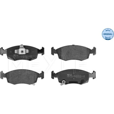 Meyle Bremsbelagsatz, Scheibenbremse MEYLE-ORIGINAL: True to OE 025 253 2317