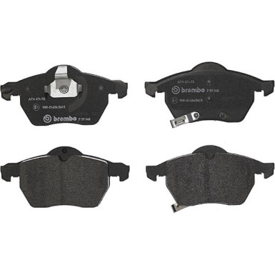Brembo Bremsbelagsatz, Scheibenbremse PRIME LINE P 59 048 Brembo Bremsbelagsatz, Scheibenbremse PRIME LINE P 59 048
