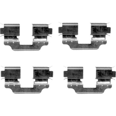 BOSCH Zubehörsatz, Scheibenbremsbelag 1 987 474 341 BOSCH Zubehörsatz, Scheibenbremsbelag 1 987 474 341