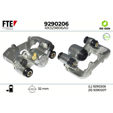 FTE Bremssattel 9290206