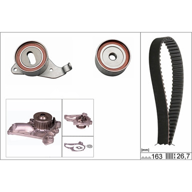 INA Wasserpumpe + Zahnriemensatz 530 0268 30